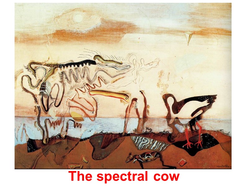 The spectral cow